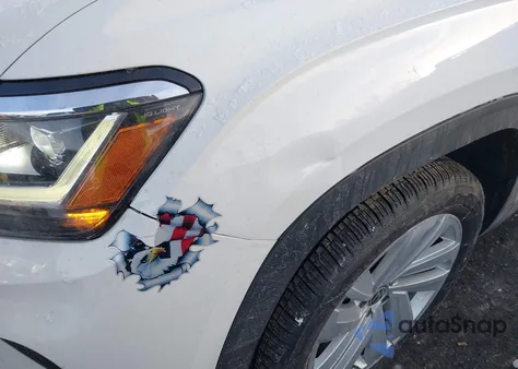 2022 Volkswagen Atlas Cross Sport 2.0T Se W/Technology z USA, uszkodzony, nr VIN 1V2KC2CA9NC219883